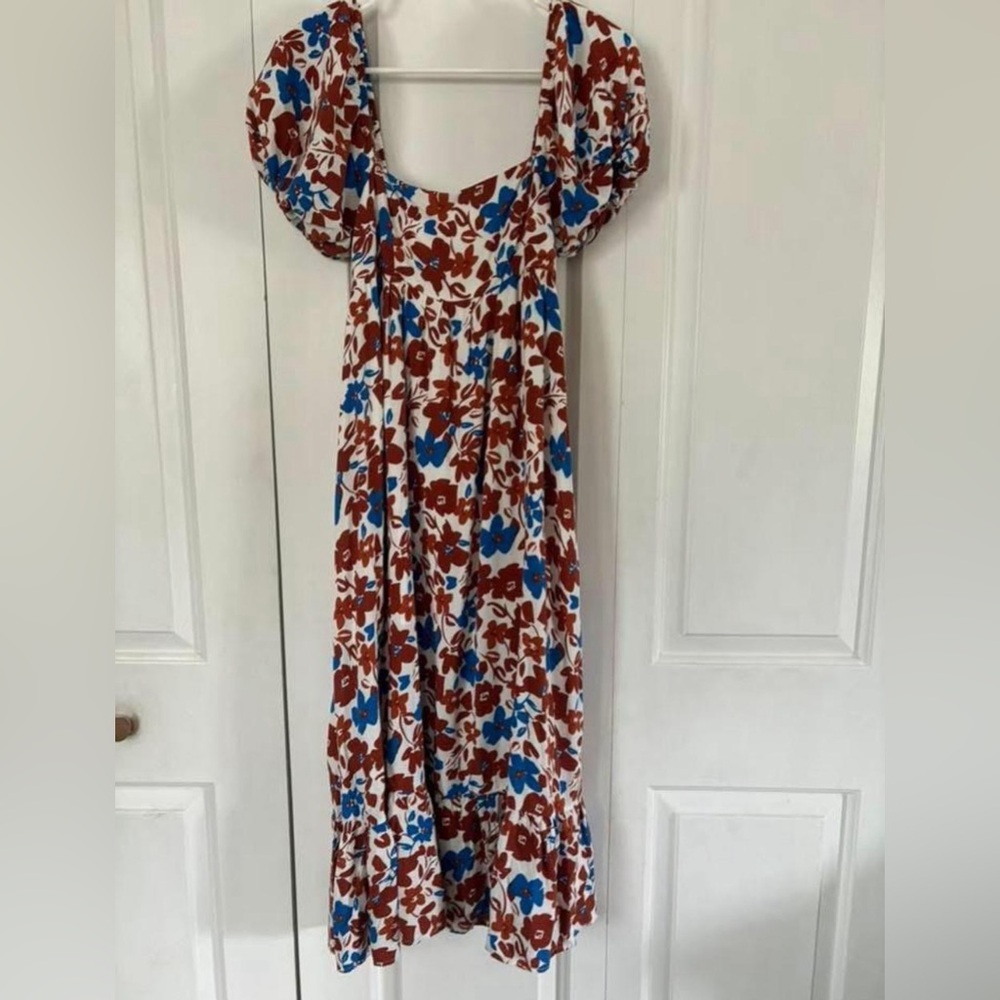 Floral Print Women's Dress